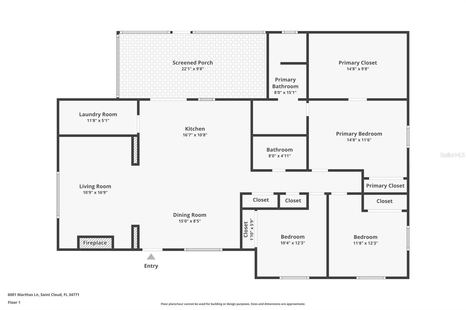 6001 MARTHAS LN, ST CLOUD, FL, 34771