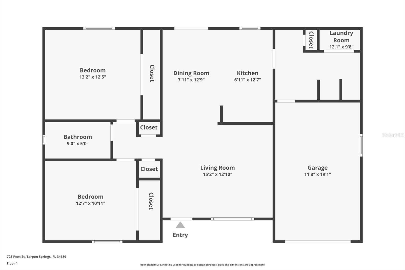 723 PENT ST, TARPON SPRINGS, FL, 34689