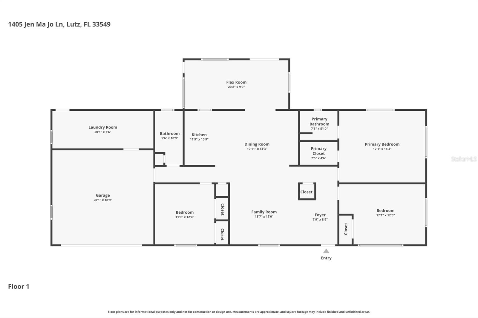 1405 JEN MA JO LN, LUTZ, FL, 33549
