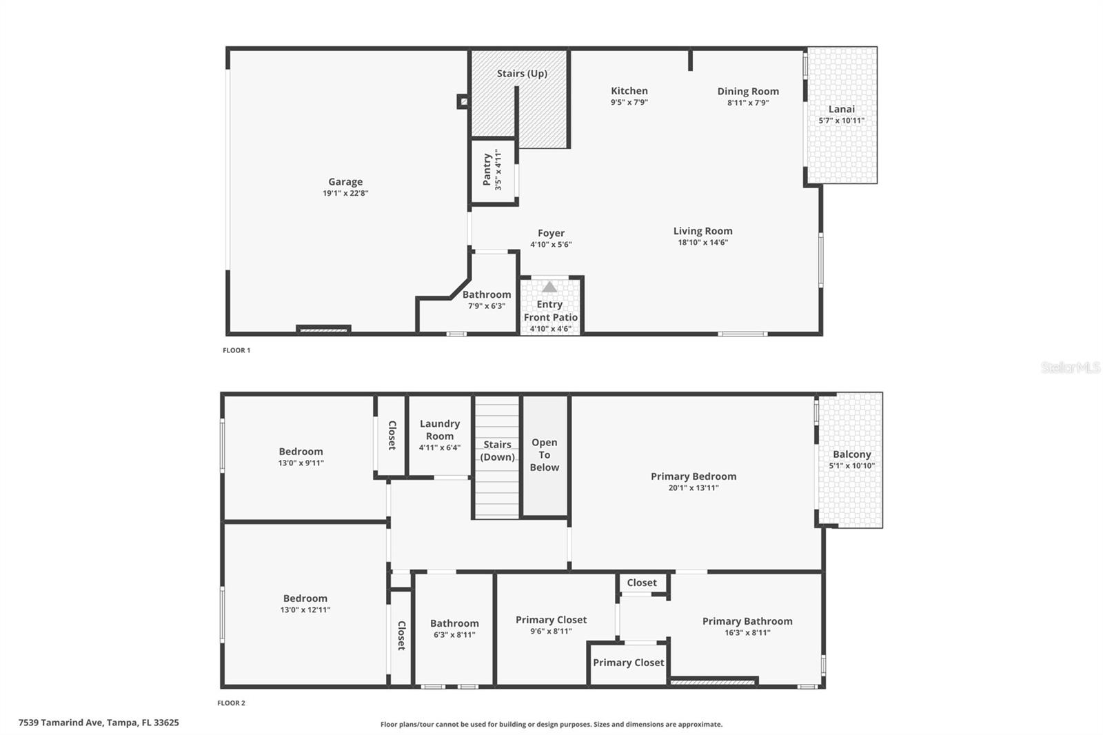 7539 TAMARIND AVE, TAMPA, FL, 33625