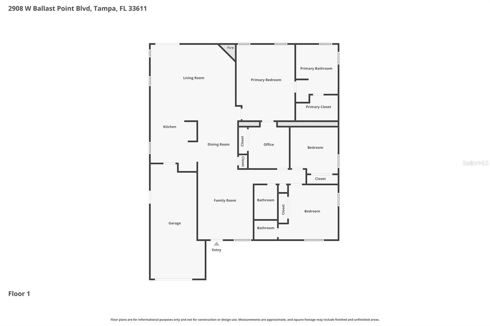 2908 W BALLAST POINT BLVD, TAMPA, FL, 33611
