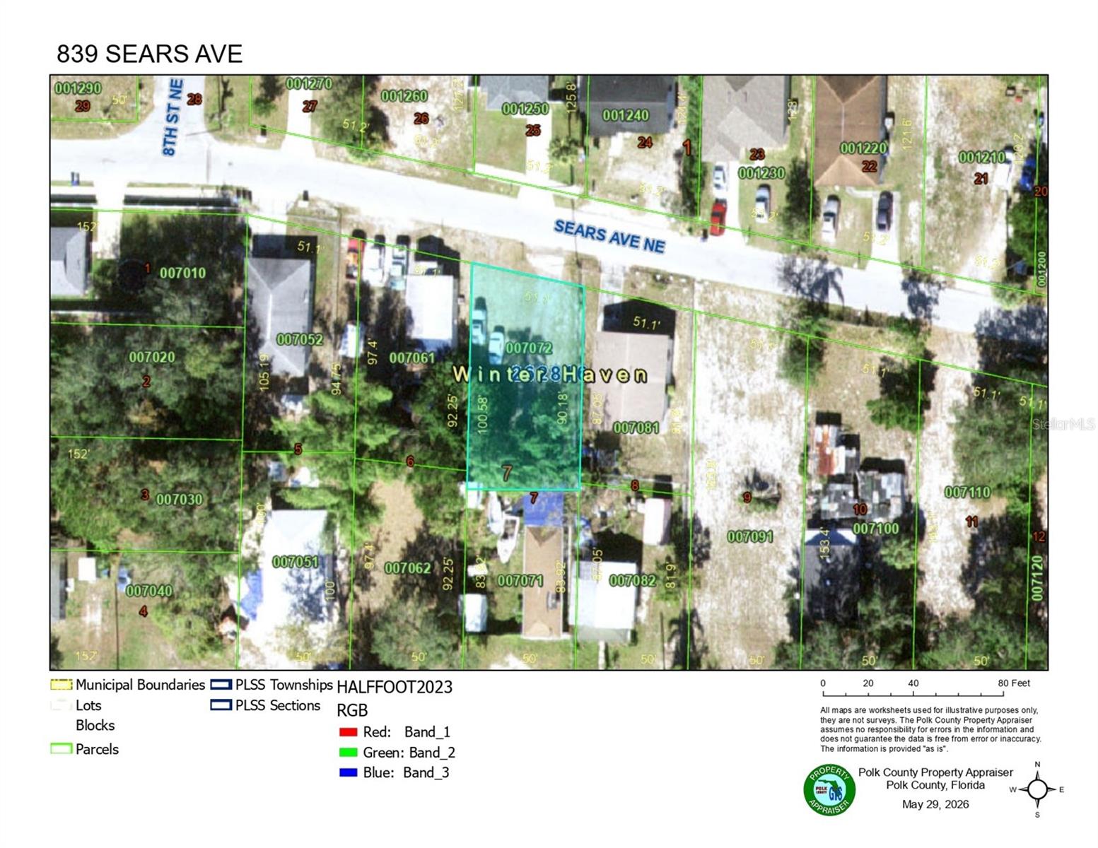 839 SEARS AVE NE, WINTER HAVEN, FL, 33881