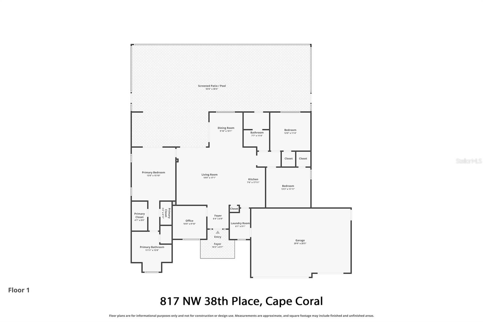 817 NW 38TH PL, CAPE CORAL, FL, 33993