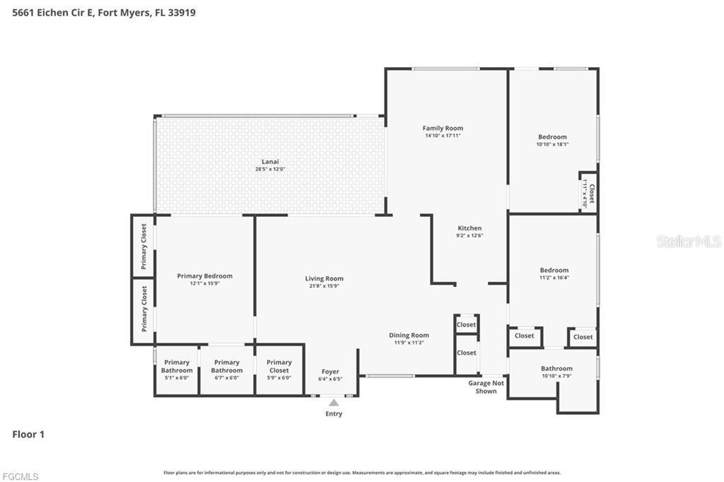 5661 EICHEN CIR E, FORT MYERS, FL, 33919