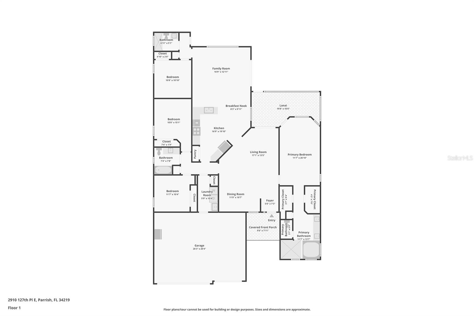 2910 127TH PL E, PARRISH, FL, 34219