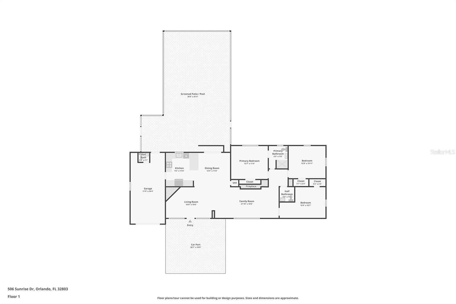 506 SUNRISE DR, ORLANDO, FL, 32803