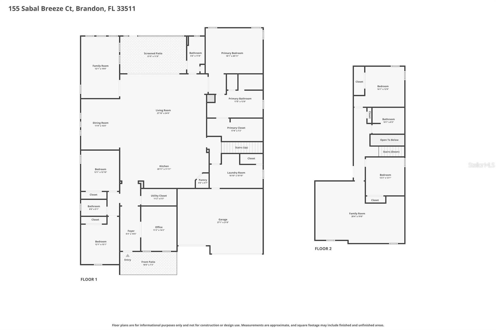155 SABAL BREEZE CT, BRANDON, FL, 33511