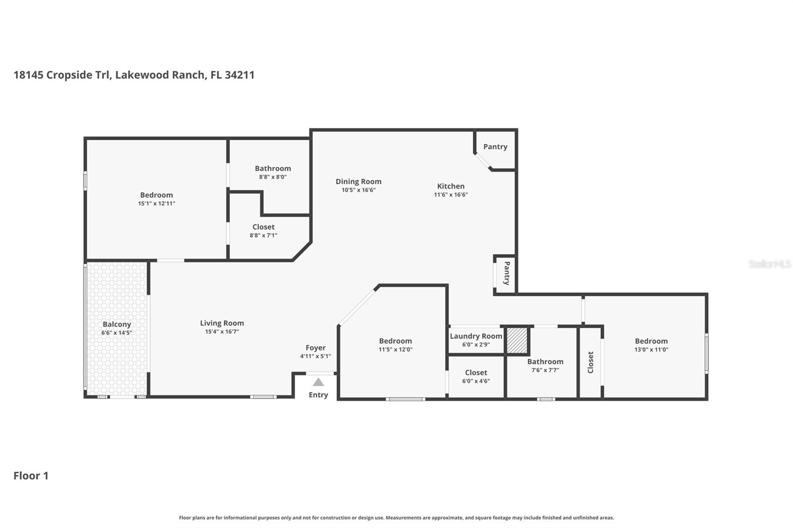 18145 CROPSIDE TRL, BRADENTON, FL, 34211