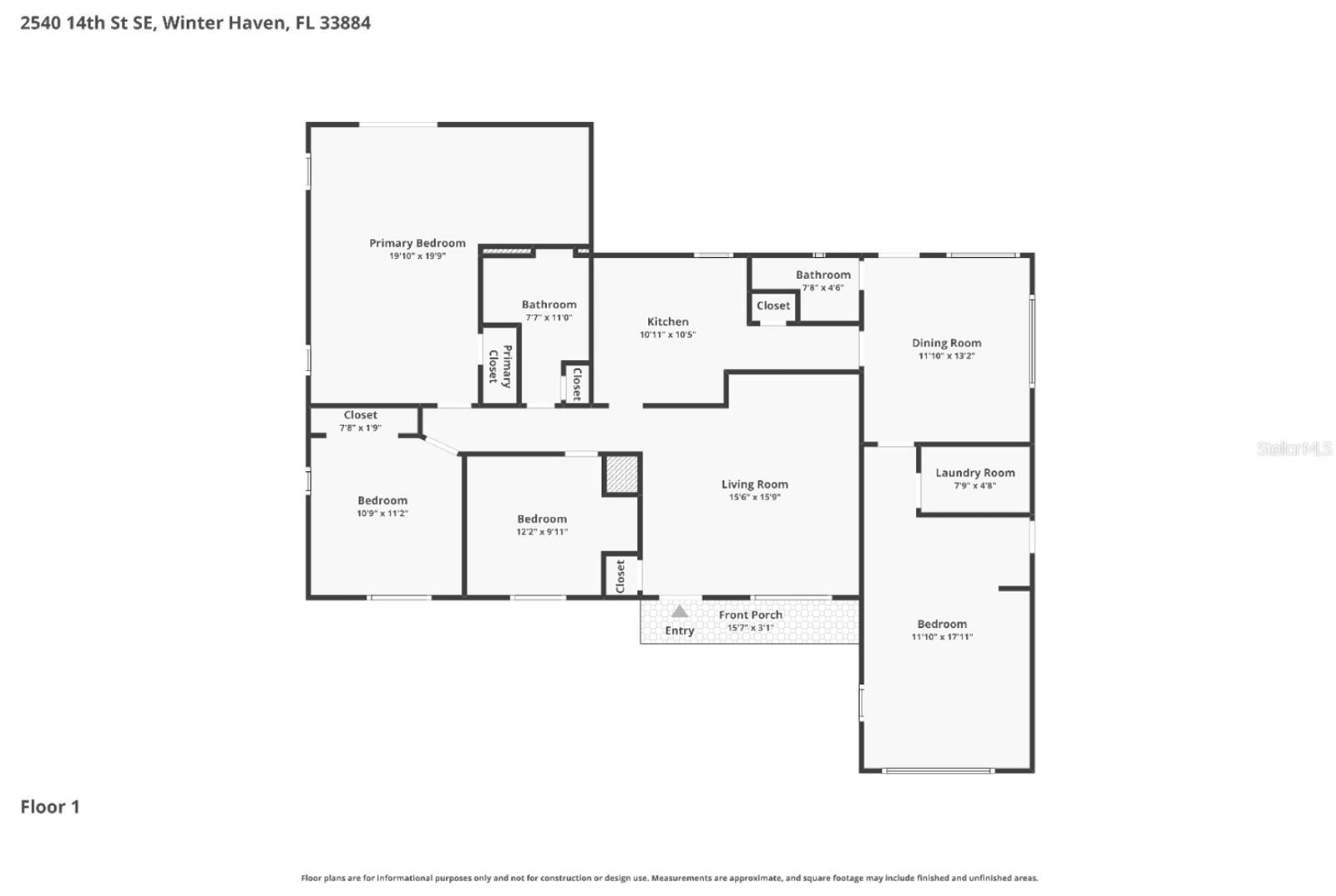 2540 14TH ST SE, WINTER HAVEN, FL, 33884