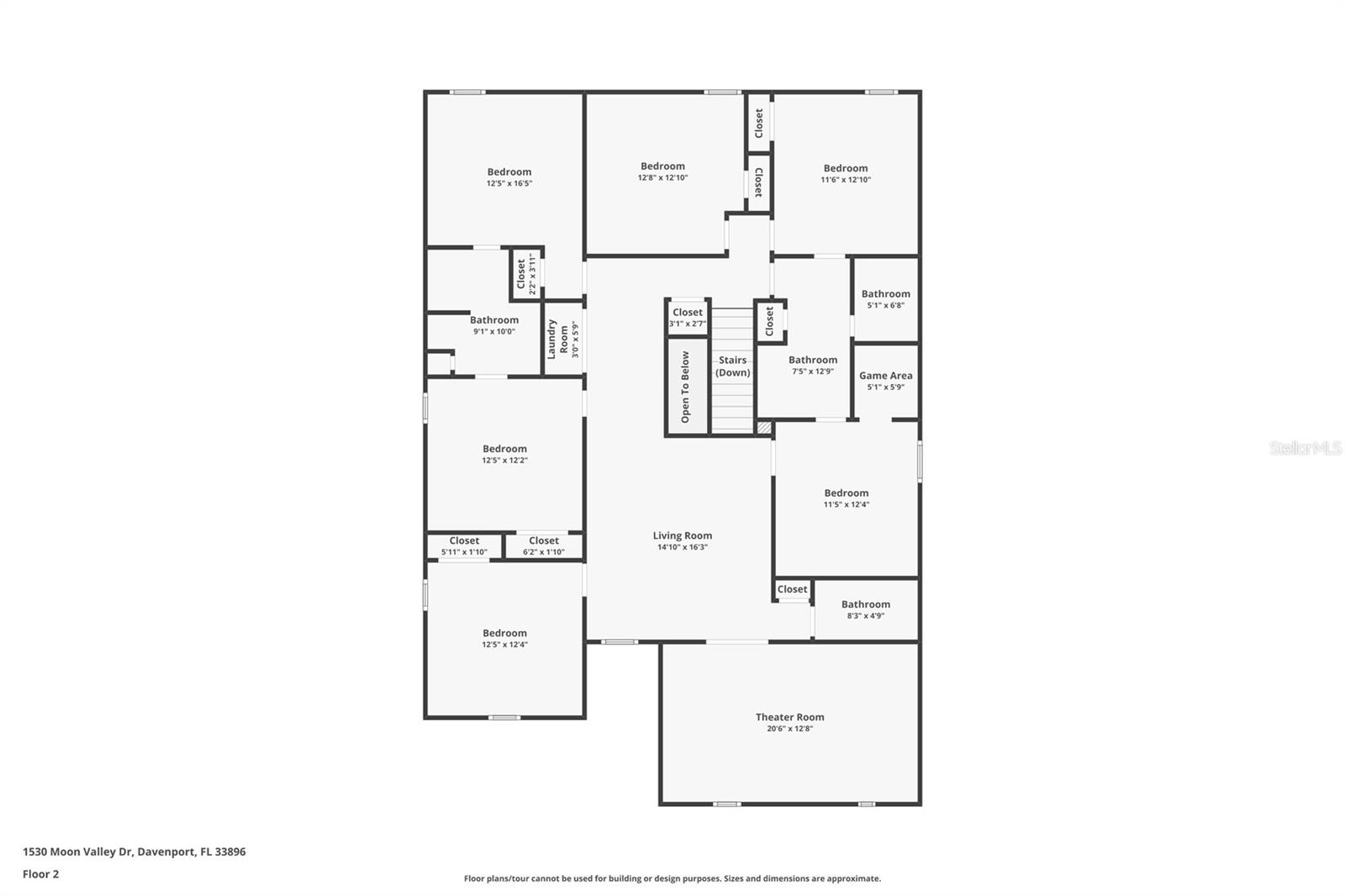 1530 MOON VALLEY DR, DAVENPORT, FL, 33896