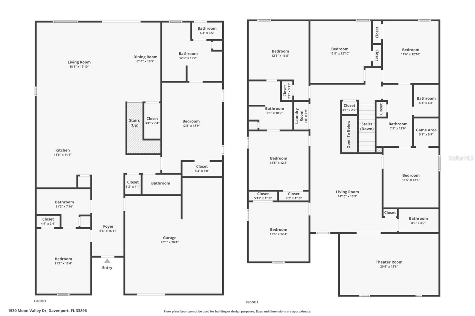 1530 MOON VALLEY DR, DAVENPORT, FL, 33896