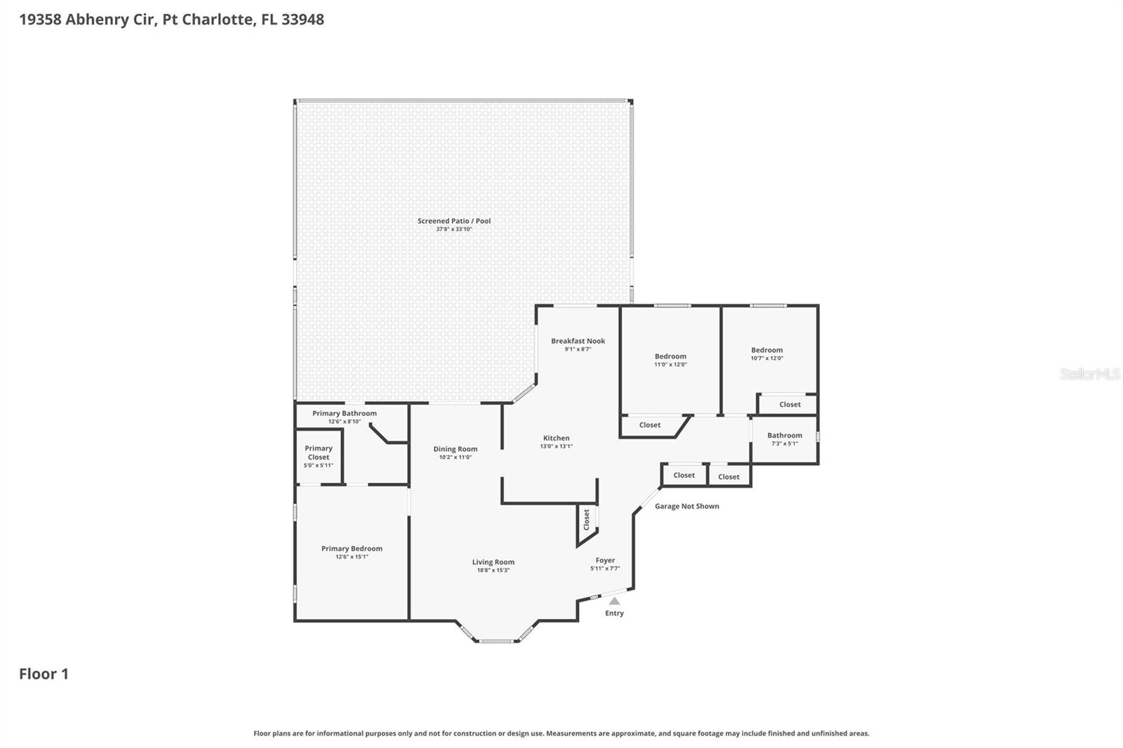 19358 ABHENRY CIR, PORT CHARLOTTE, FL, 33948