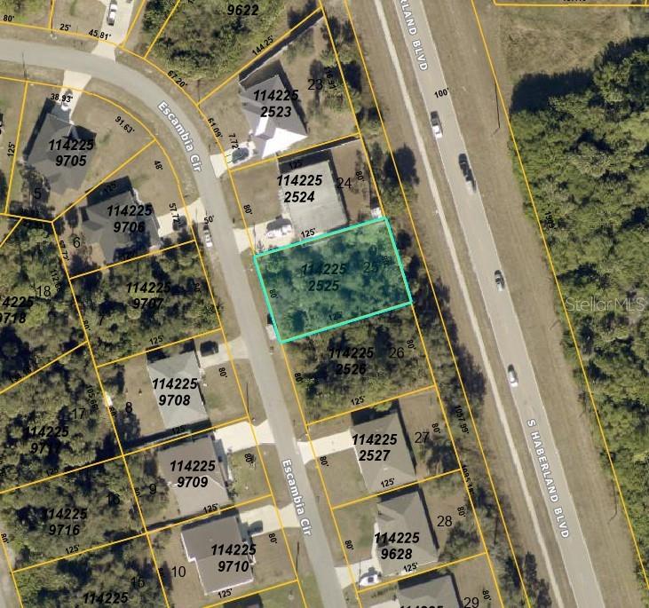 Lot #25 ESCAMBIA CIR, NORTH PORT, FL, 34288