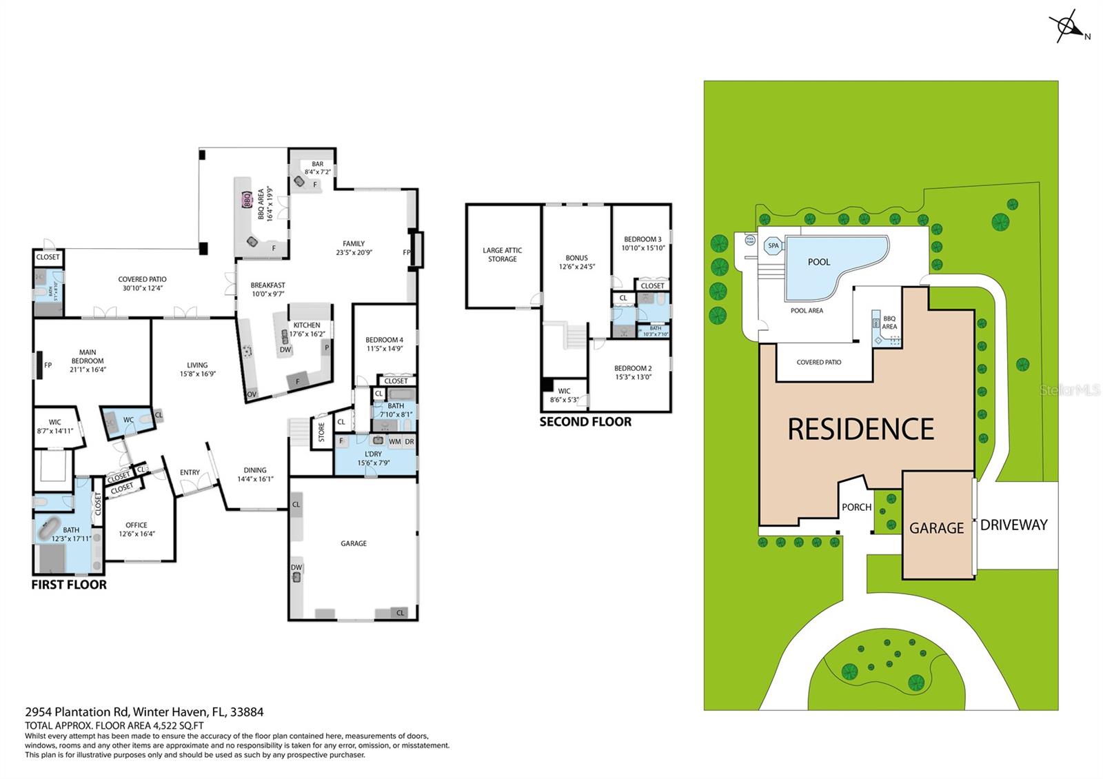 2954 PLANTATION RD, WINTER HAVEN, FL, 33884