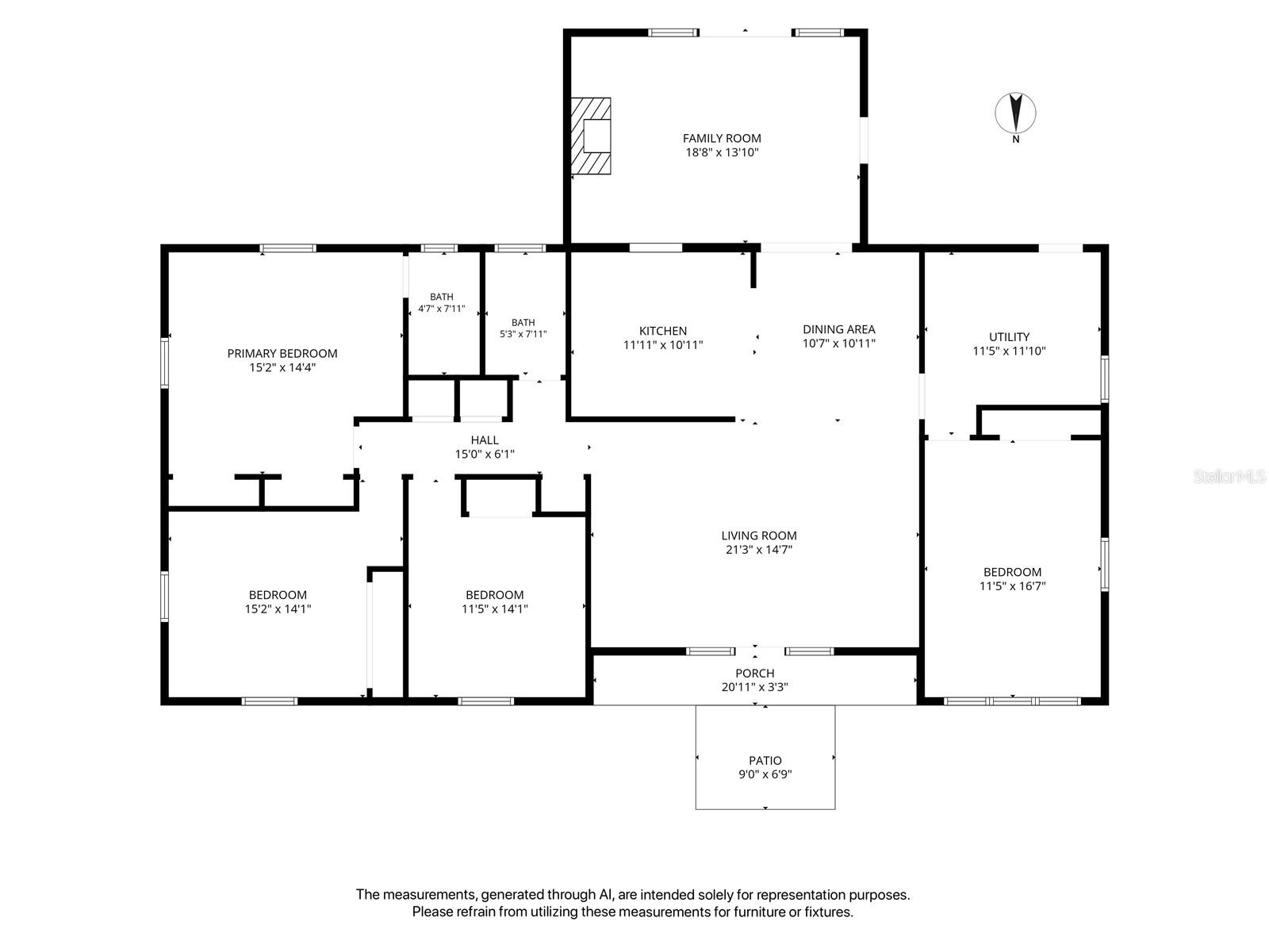 8433 LIMONIA DR, INDIAN LAKE ESTATES, FL, 33855