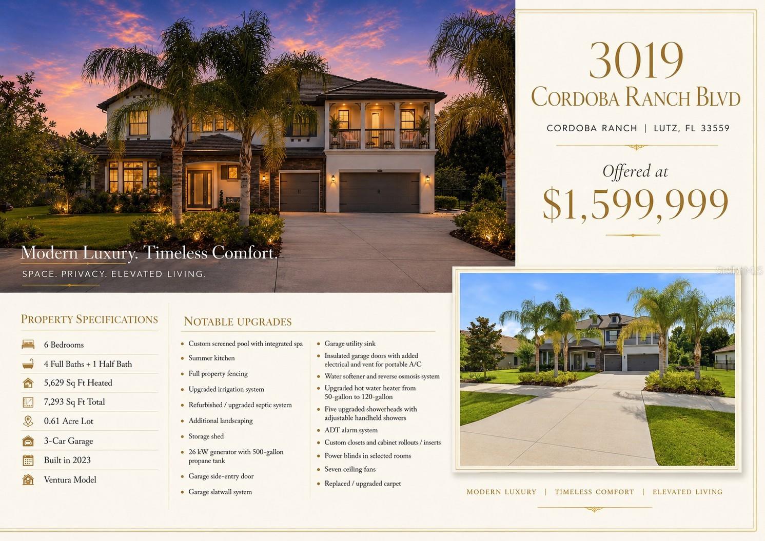 3019 CORDOBA RANCH BLVD, LUTZ, FL, 33559