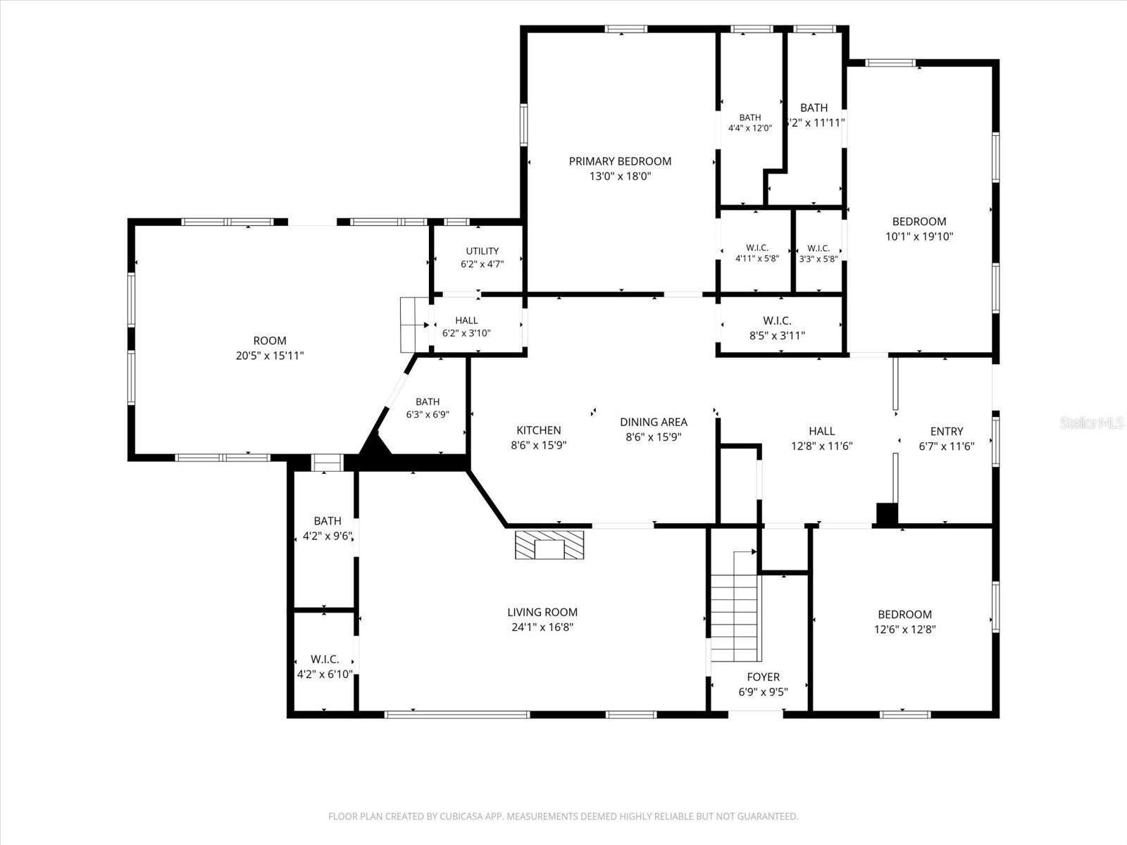 605 S JACKSON AVE #1, BARTOW, FL, 33830