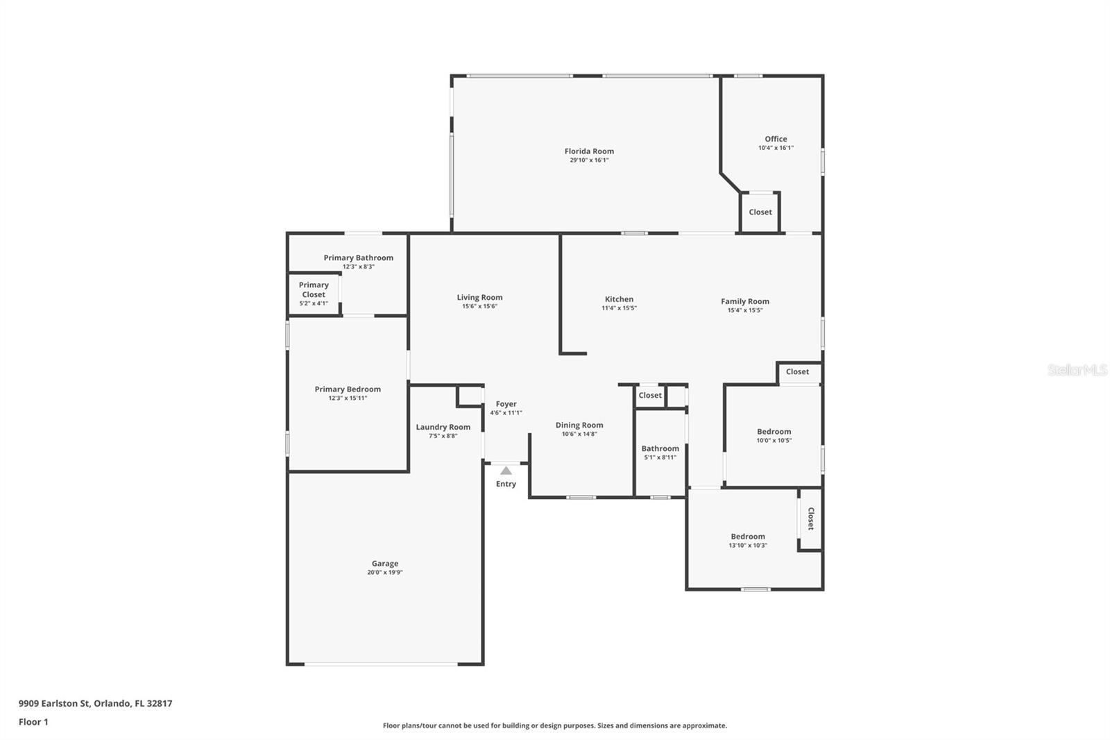 9909 EARLSTON ST, ORLANDO, FL, 32817