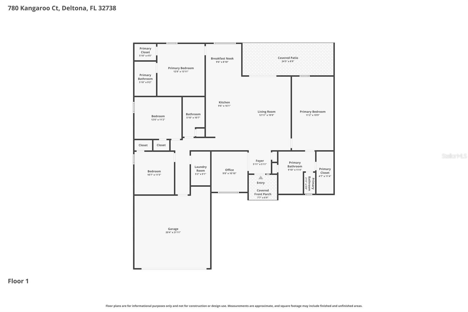 780 KANGAROO CT, DELTONA, FL, 32738