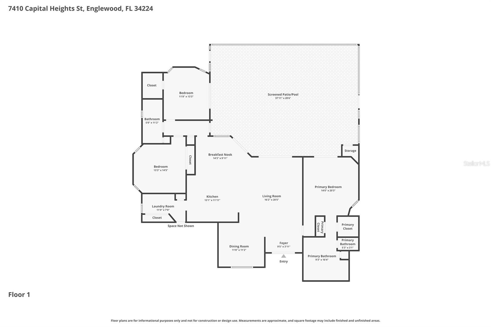 7410 CAPITAL HEIGHTS ST, ENGLEWOOD, FL, 34224