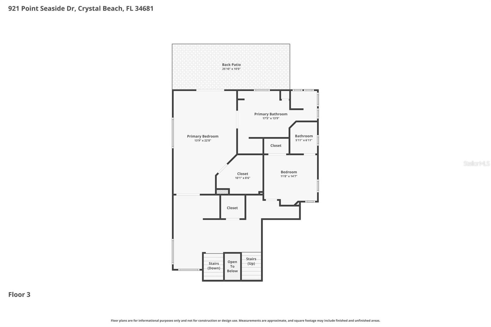 921 POINT SEASIDE DR, CRYSTAL BEACH, FL, 34681