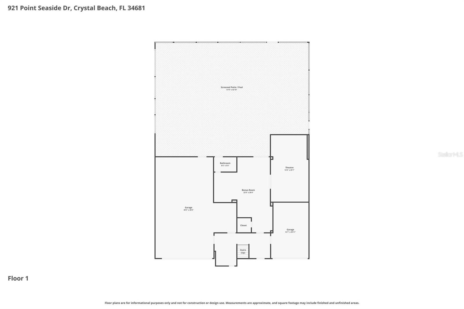 921 POINT SEASIDE DR, CRYSTAL BEACH, FL, 34681