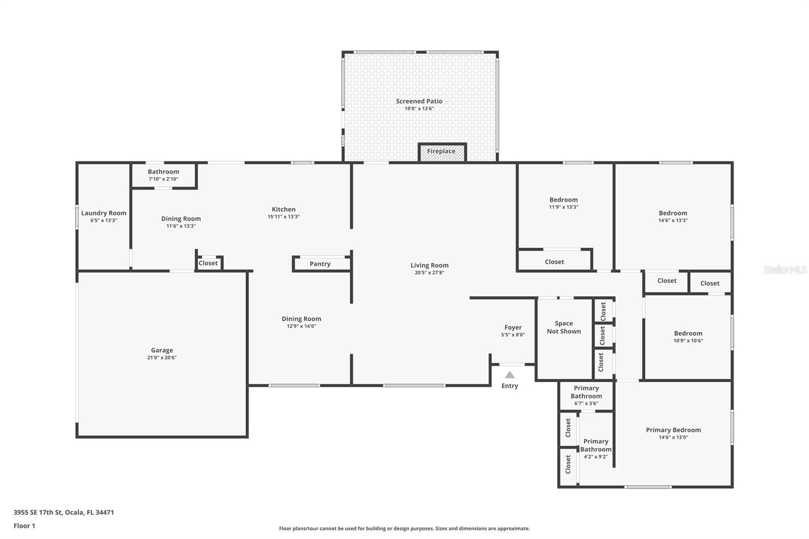 3955 SE 17TH ST, OCALA, FL, 34471