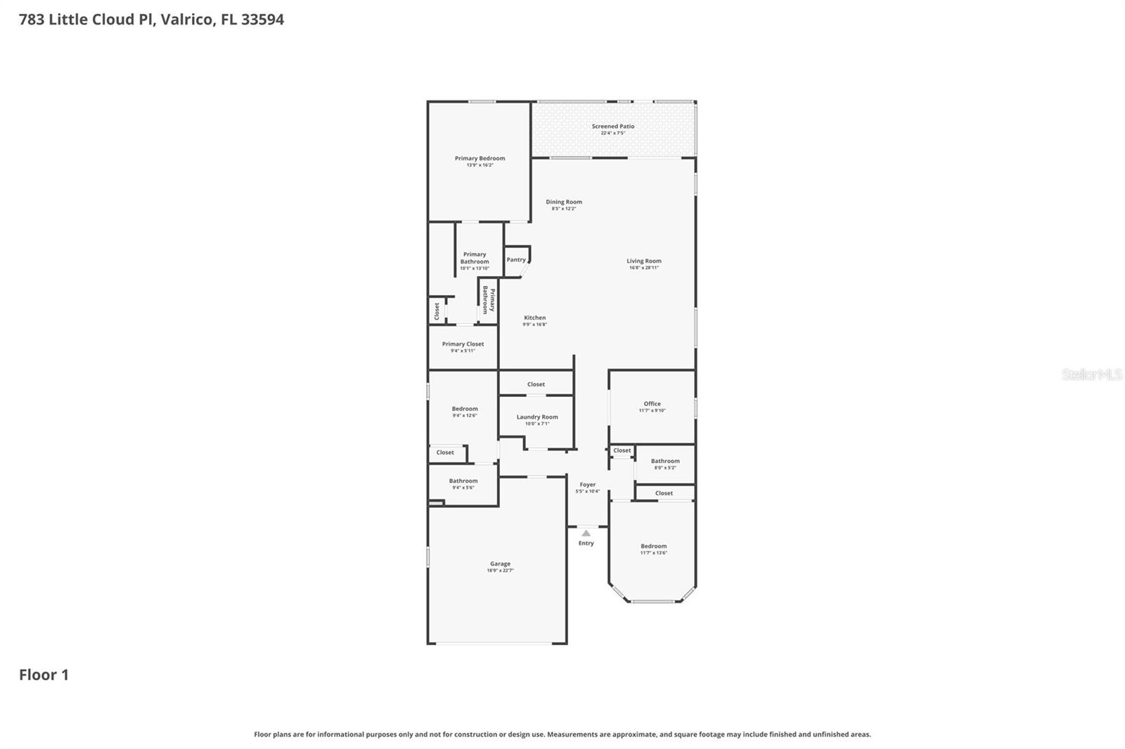 783 LITTLE CLOUD PL, VALRICO, FL, 33594