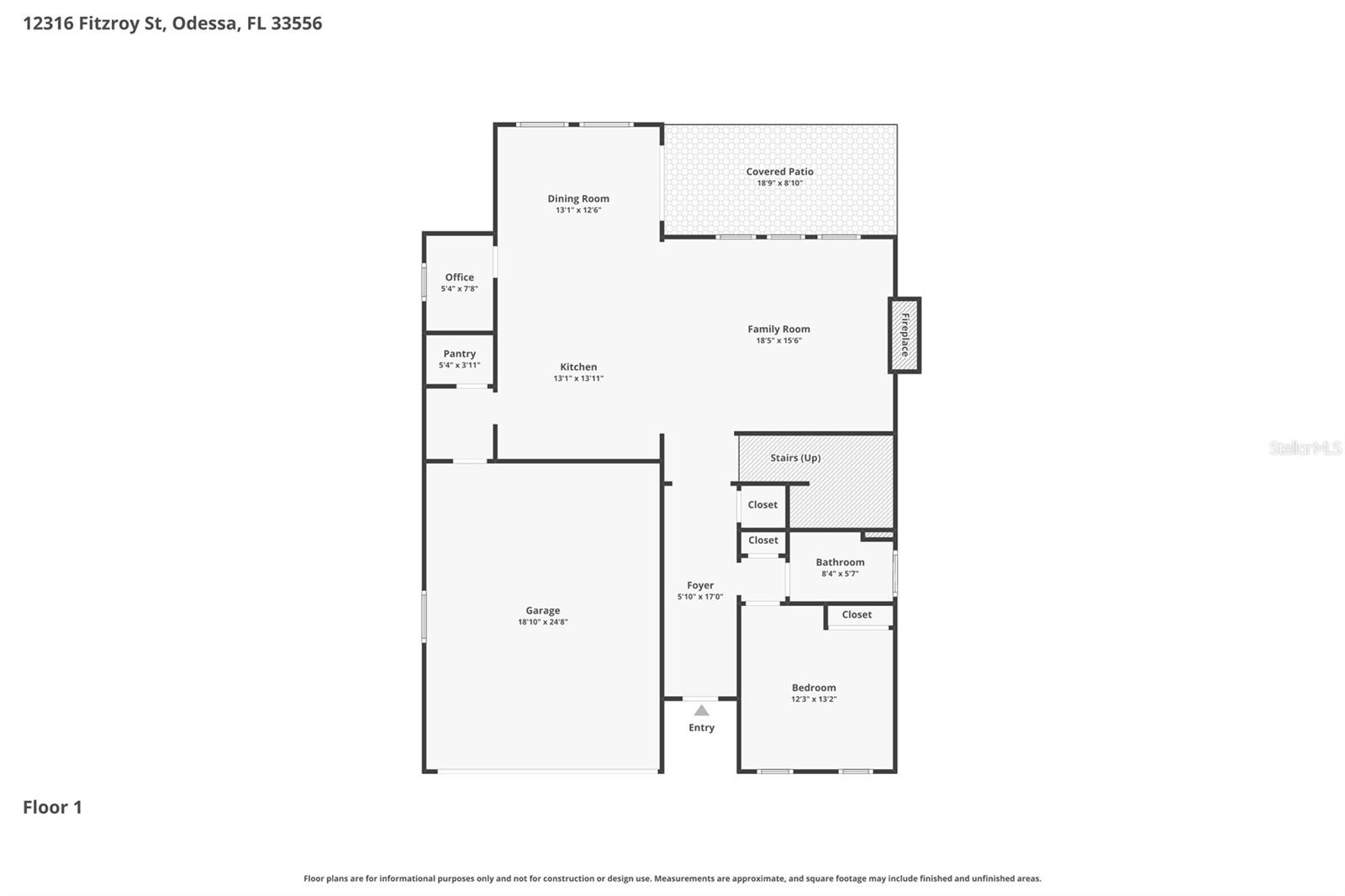 12316 FITZROY ST, ODESSA, FL, 33556