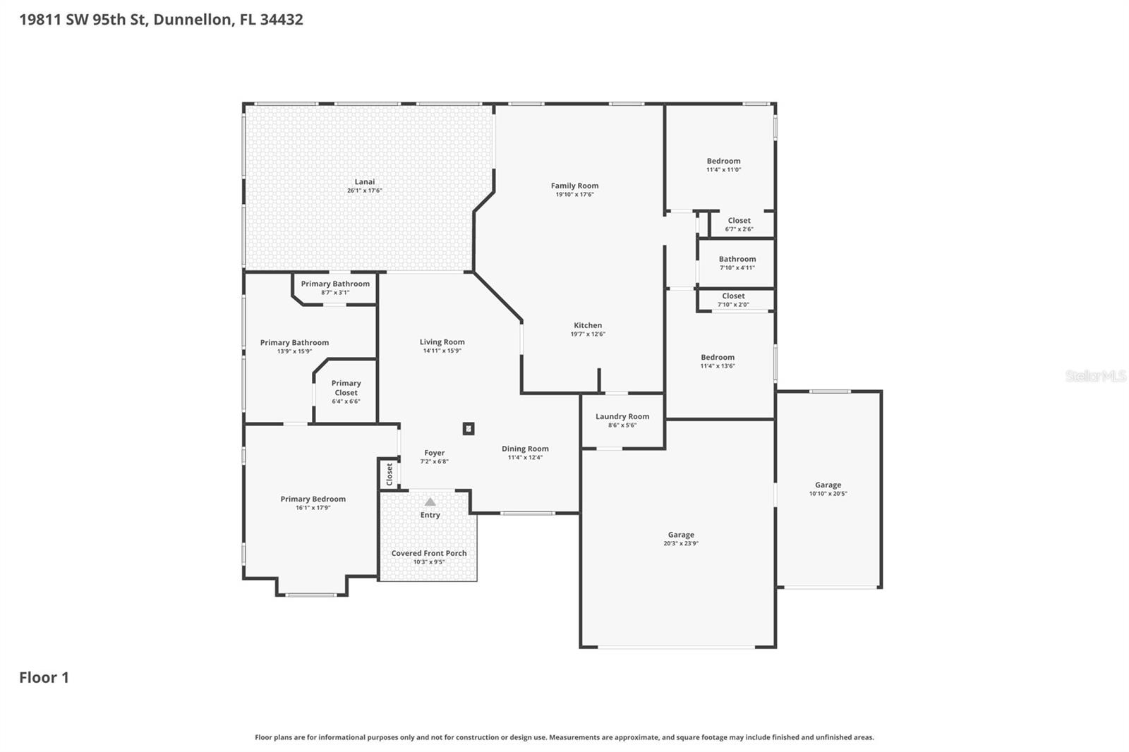 19811 SW 95TH ST, DUNNELLON, FL, 34432