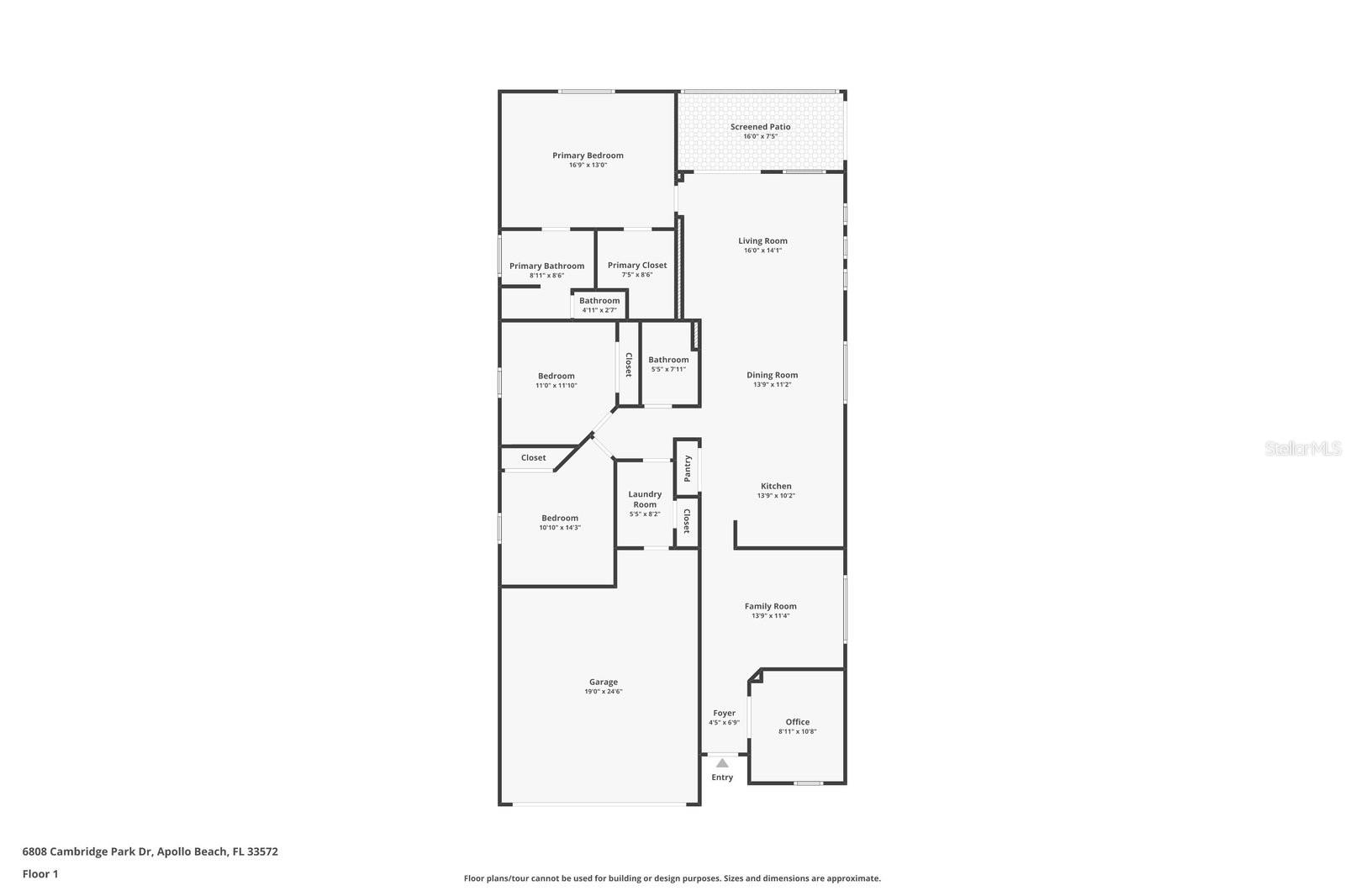 6808 CAMBRIDGE PARK DR, APOLLO BEACH, FL, 33572