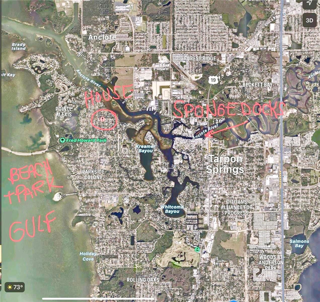1334 BELCHER DR, TARPON SPRINGS, FL, 34689