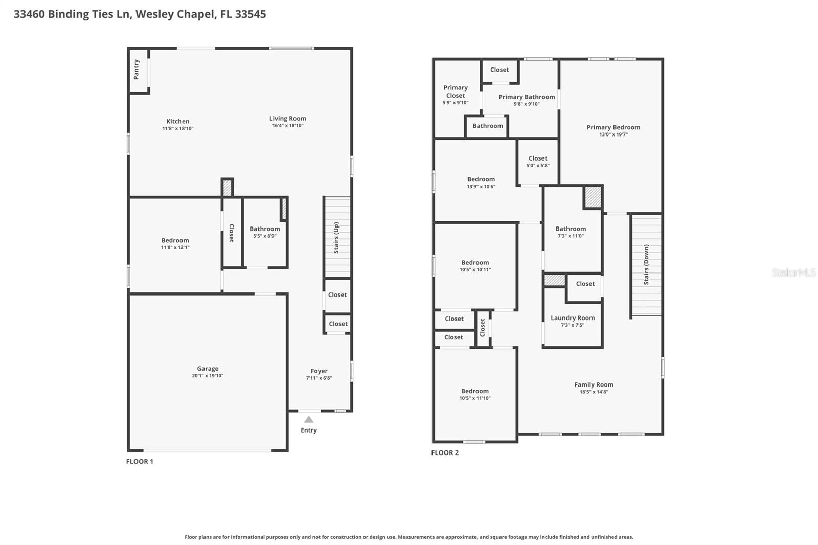 33460 BINDING TIES LN, WESLEY CHAPEL, FL, 33545