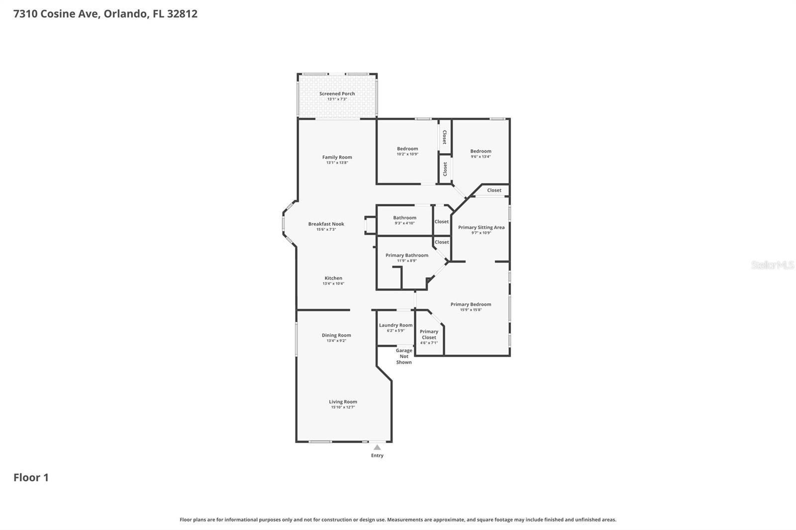 7310 COSINE AVE, ORLANDO, FL, 32812