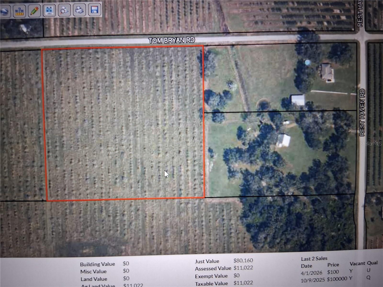 TOM BRYAN RD, ZOLFO SPRINGS, FL, 33890