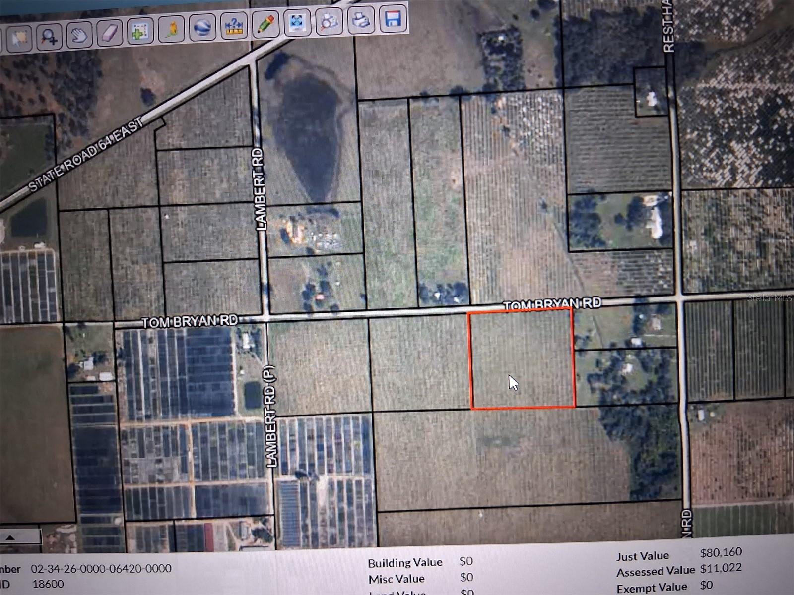 TOM BRYAN RD, ZOLFO SPRINGS, FL, 33890