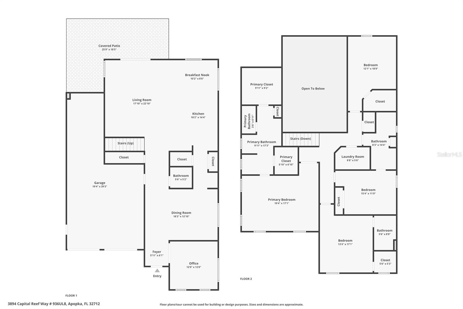 3894 CAPITAL REEF WAY, APOPKA, FL, 32712