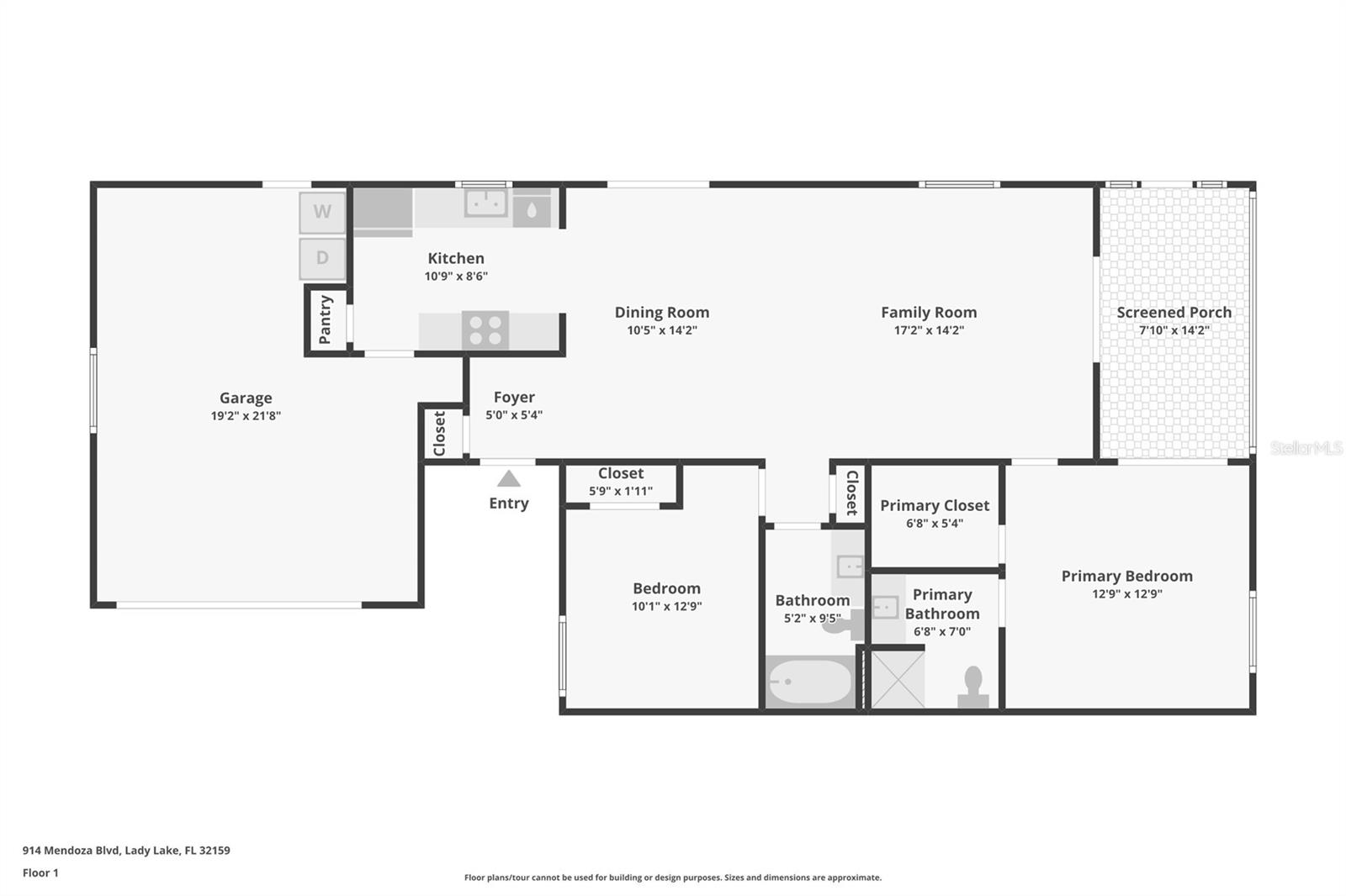 914 MENDOZA BLVD, THE VILLAGES, FL, 32159