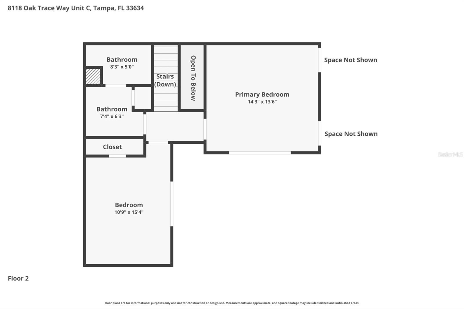8118 OAK TRACE WAY #C, TAMPA, FL, 33634