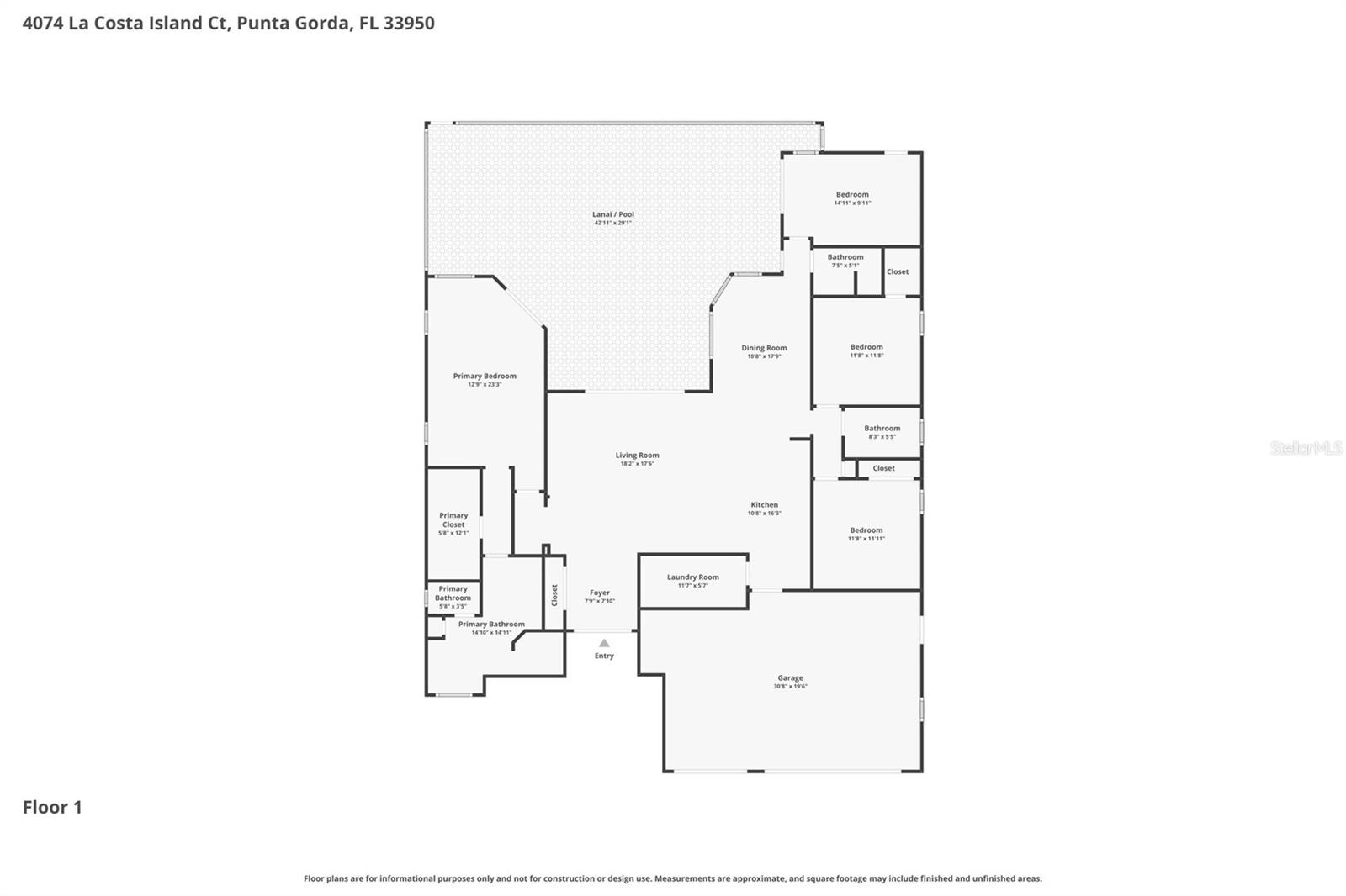 4074 LA COSTA ISLAND CT, PUNTA GORDA, FL, 33950