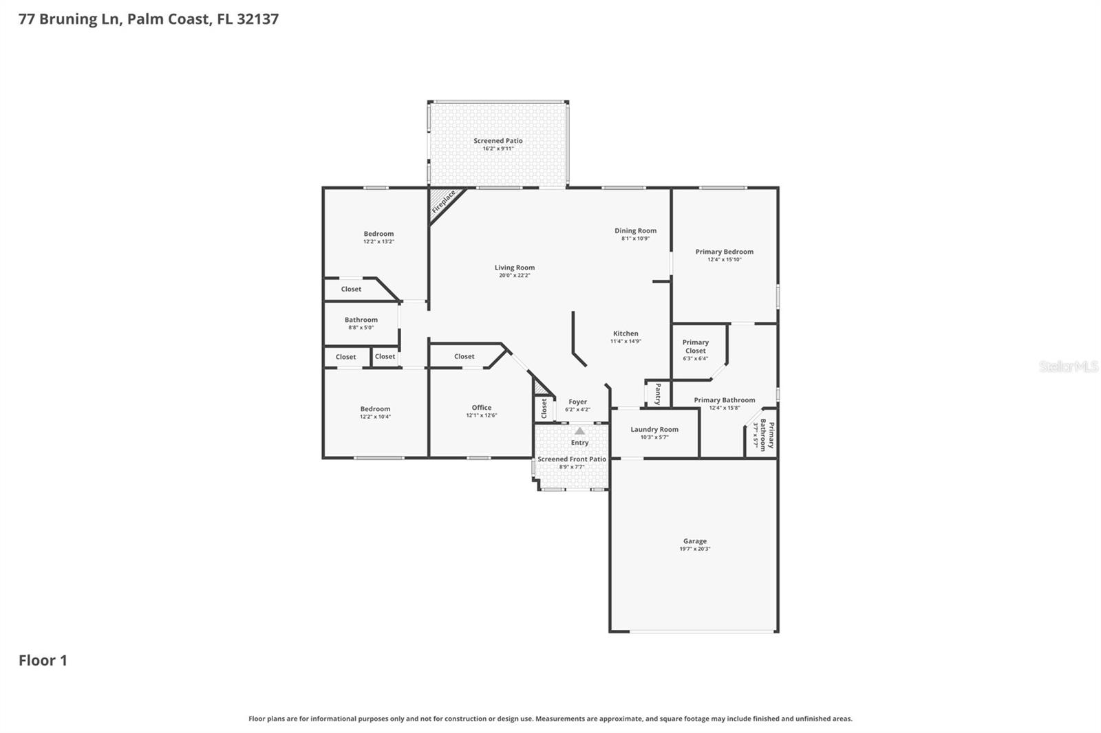 77 BRUNING LN, PALM COAST, FL, 32137