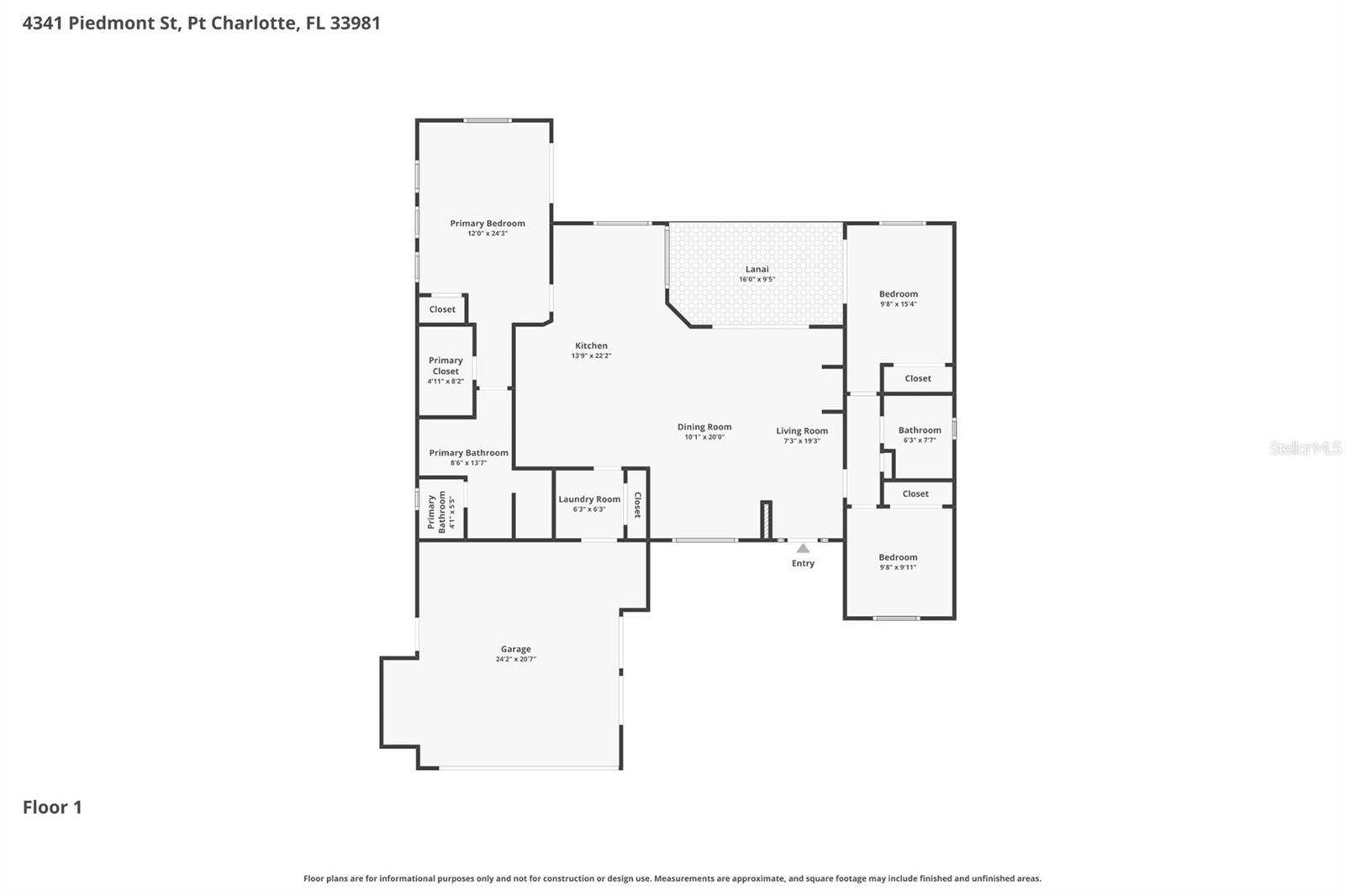 4341 PIEDMONT ST, PORT CHARLOTTE, FL, 33981