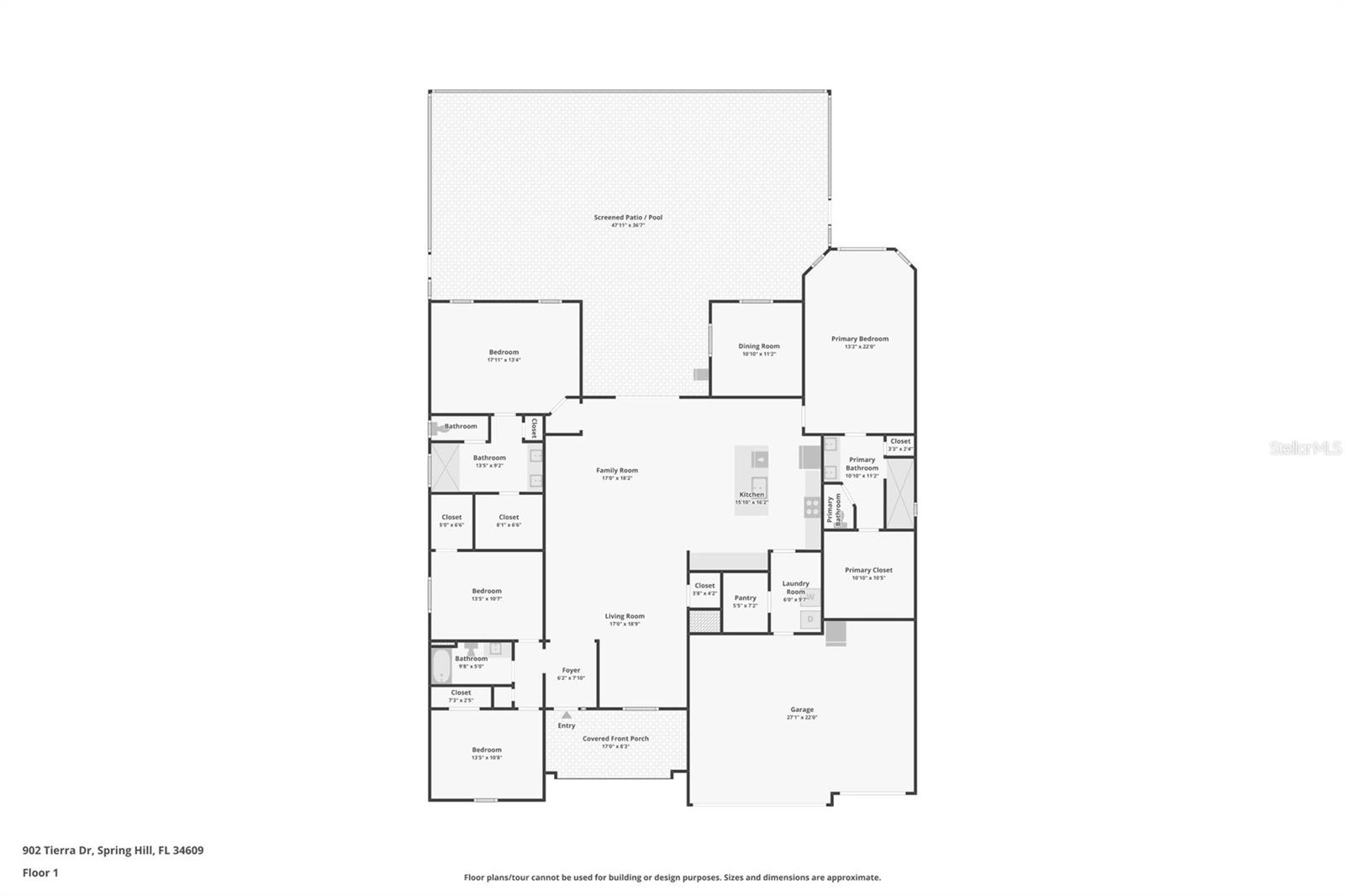 902 TIERRA DR, SPRING HILL, FL, 34609