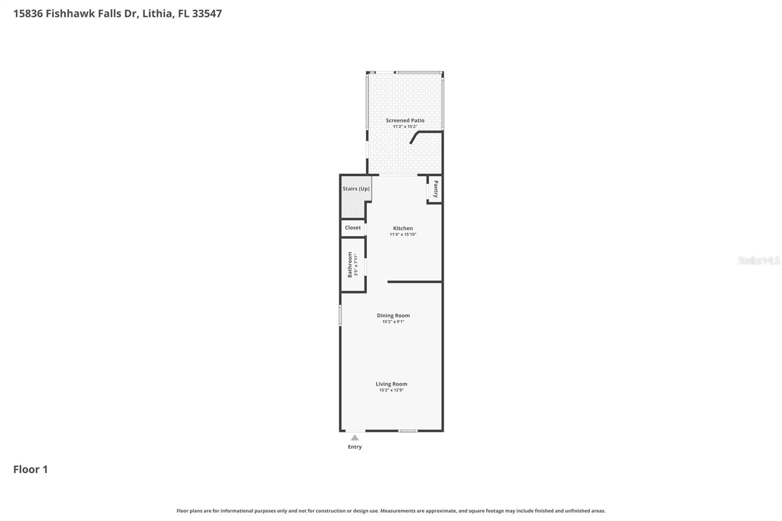 15836 FISHHAWK FALLS DR, LITHIA, FL, 33547