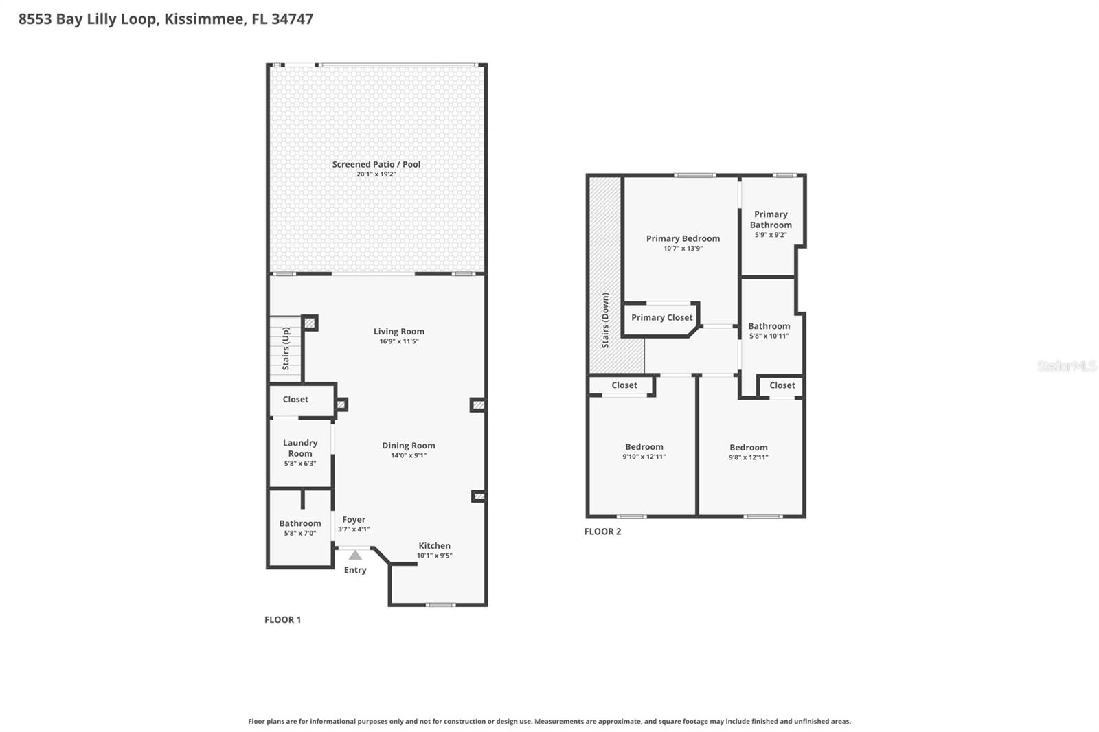 8553 BAY LILLY LOOP, KISSIMMEE, FL, 34747