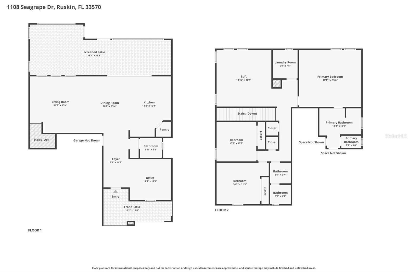 1108 SEAGRAPE DR, RUSKIN, FL, 33570