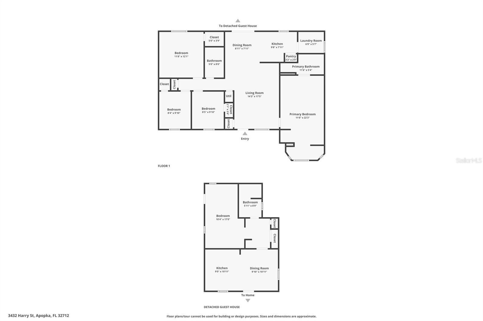 3432 HARRY ST, APOPKA, FL, 32712