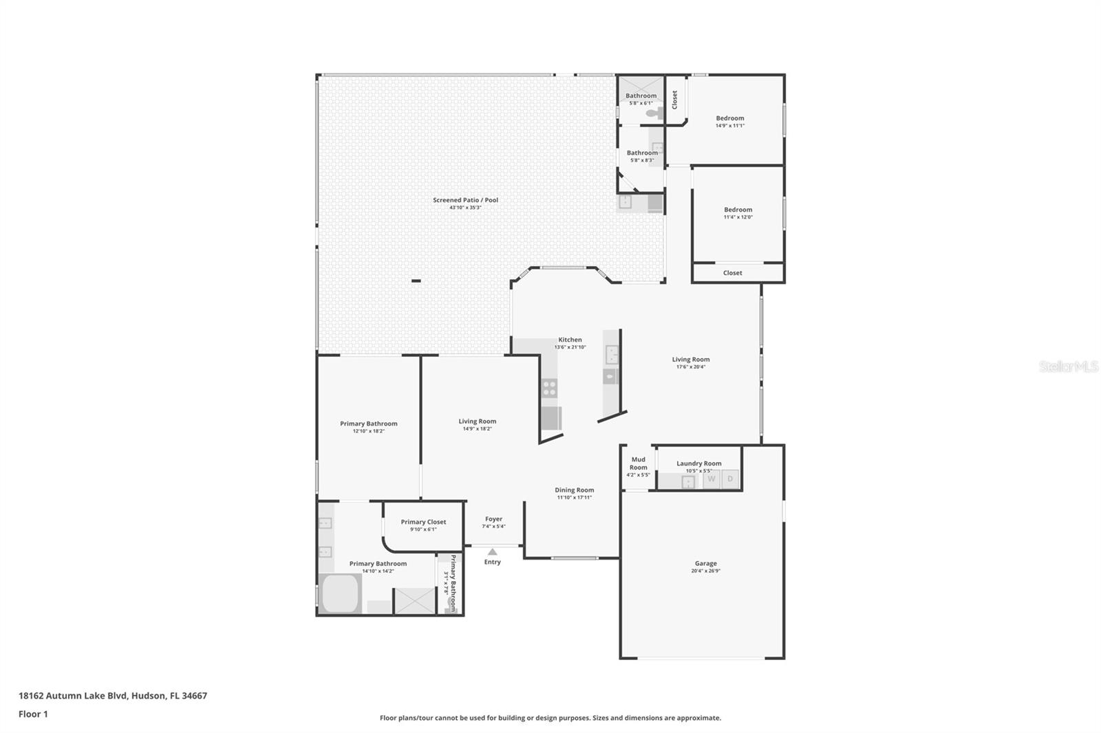 18162 AUTUMN LAKE BLVD, HUDSON, FL, 34667