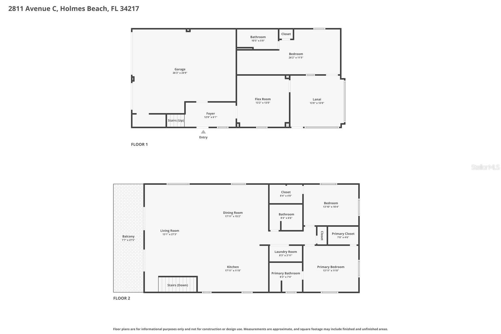 2811 AVENUE C, HOLMES BEACH, FL, 34217