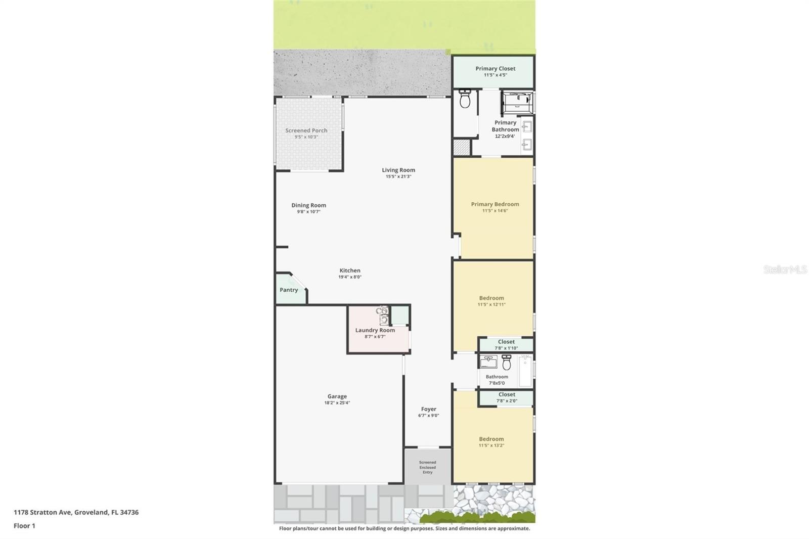 1178 STRATTON AVE, GROVELAND, FL, 34736
